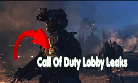 call of duty lobby leaks